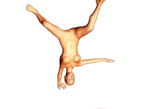MakeHuman character - my second render
