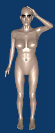 MakeHuman Character in Blender