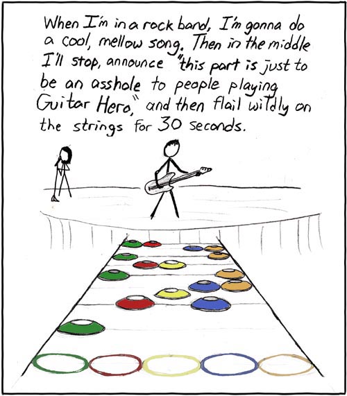 xkcd - guitar hero